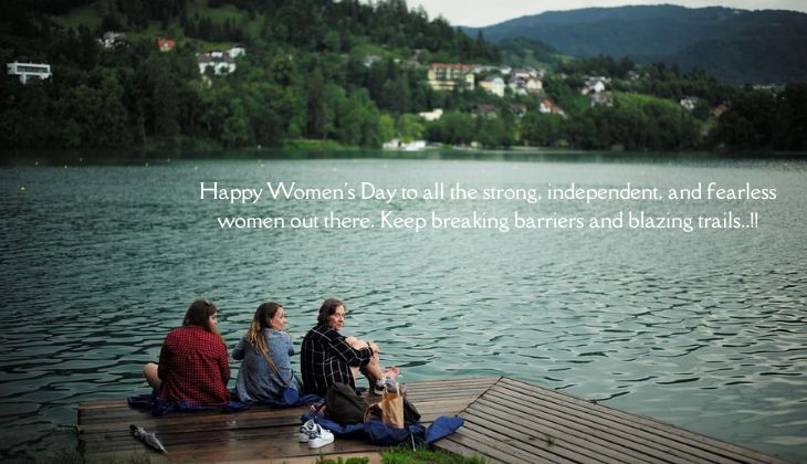 Happy Women's Day to all the strong, independent, and fearless women out there. Keep breaking barriers and blazing trails..!!